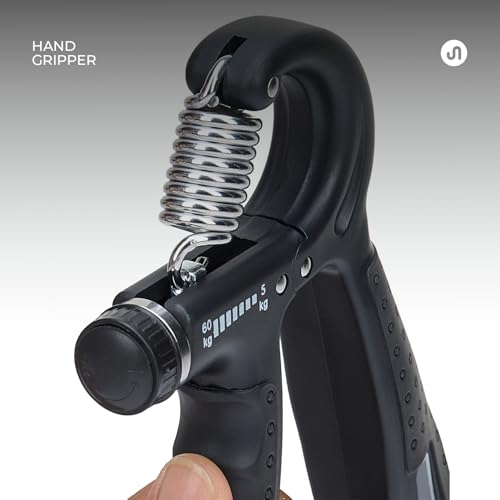 Bodyband Adjustable Hand Grip Strengthener 60kg Black - Image 7