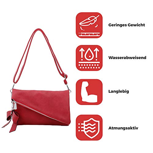 Clutch 2 in 1, piccola borsa da sera elegante