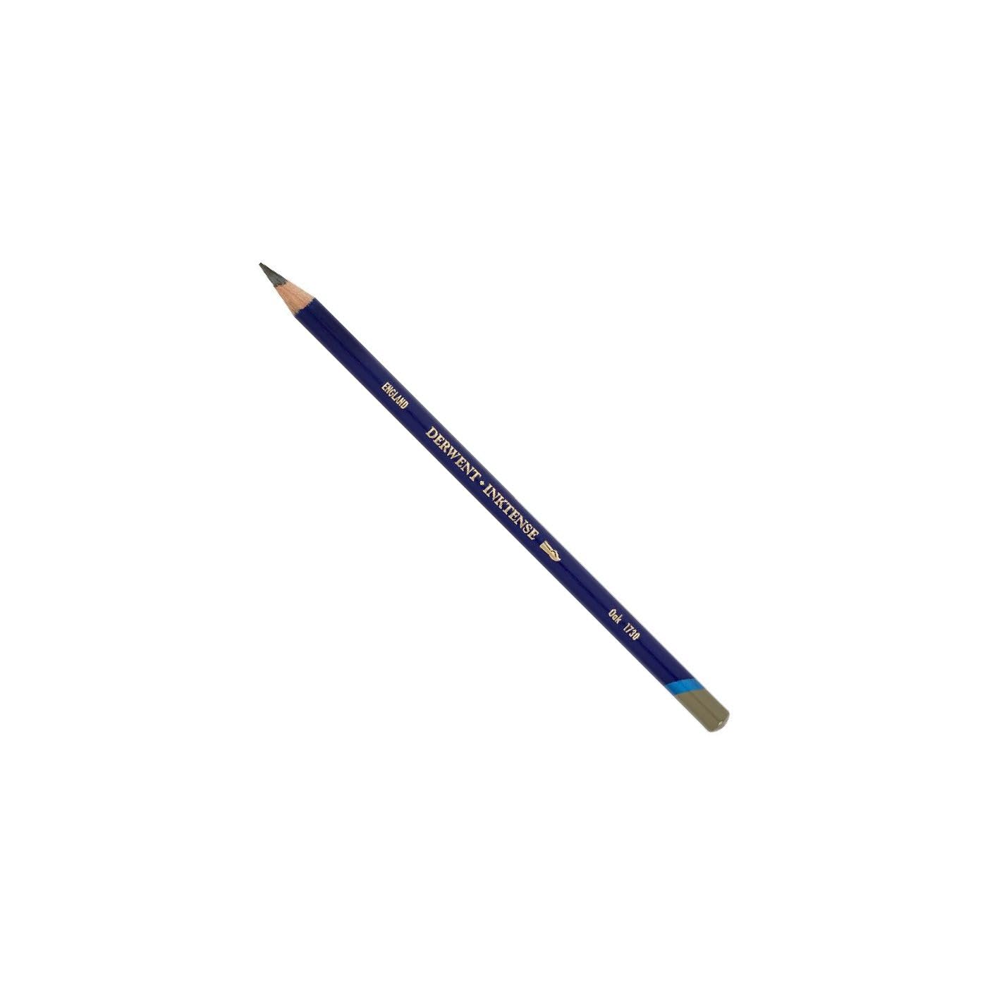 Derwent Inktense Permanent Watercolour Single Pencil, Oak (1730), 4mm Premium Core Strength, Water-Soluble, Ideal for Drawing, Colouring & Painting on Paper & Fabric, Professional Quality (2301890) — image 1