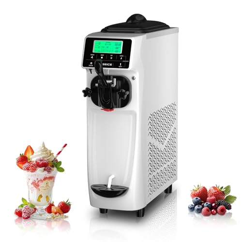 Ice Cream Machine – 3.5 Gals/H Single...
