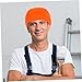 KONTONTY Welding Tool Accessory Men's Skull Cap Head Wraps Protective Welders Cap Orange Durable Construction Worker Hat