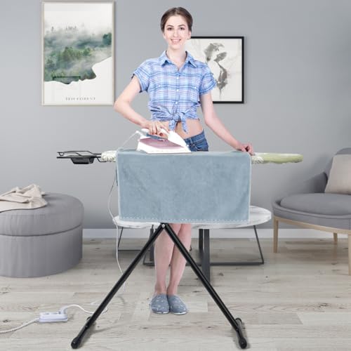 Image of Duwee 12 inchx36 inch Ironing Board with Heat Resistant Cover and Thicken Felt Pad, Heavy Sturdy Legs