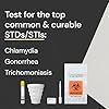 Simple HealthKit At-Home Common STD Test Kit for Chlamydia, Gonorrhea & Trichomoniasis - Tests for the Most Common STDs - Free Follow-Up/Telehealth & High Quality Lab Results #1
