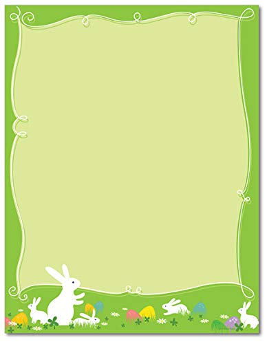Papeterie de Pâques Hippity Hop de 80 feuilles de bloc-notes