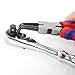 WORKPRO 4-Piece Snap Ring Pliers Set - Heavy Duty 7-inch Internal/External Circlip Pliers Kit (Tip Diameter 5/64'')-Straight/Bent Jaw - Cr-V Steel - For Ring Remover Retaining- Storage Pouch Included
