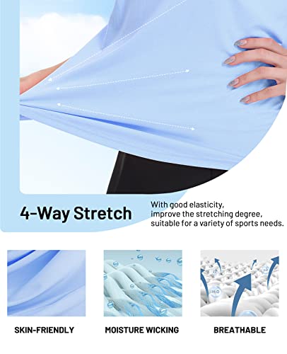 Mier Women'S Golf Polo Shirts Collared V Neck Upf50+ Short Sleeve Tennis Shirt thumb #3