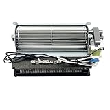 bbq factory® Replacement Fireplace Fan Blower with Heating Element for Twin Star electric fireplace and other Wood / Gas Burning Stove or Fireplace