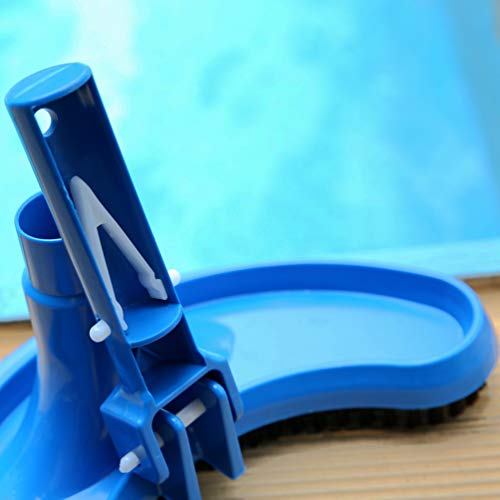 IMIKEYA Cabeça de Limpeza de Piscina com Escovas Ferramenta de Limpeza de Piscina Equipamento de Lim