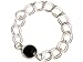 Produktbild GemShine - Damen - Ring - 925 Silber - Onyx - Schwarz - Beweglich - Geschmeidig
