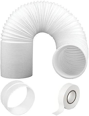 SPARES2GO Universal Air Conditioner 10m Vent Hose 5 Extension PVC Duct
