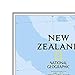 National Geographic New Zealand Wall Map - Classic - Laminated (23.5 x 30.25 in) (National Geographic Reference Map)