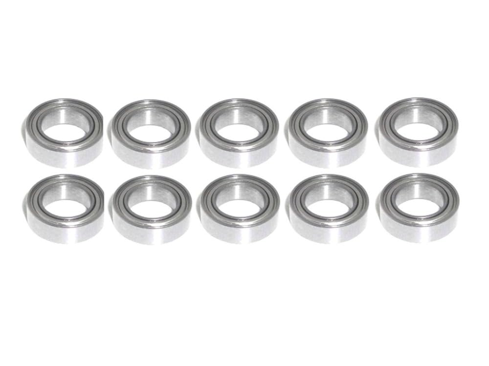 Edelstahl Kugellager SMR85 ZZ 5x8x2,5 mm NIRO 50 Stück - rcbay | rostfreies Rillenkugellager beidseitig gedichtet