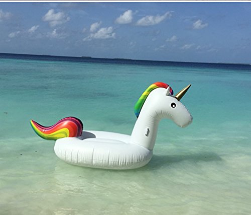 Flottant Gonflable de l'eau Petit ou Flotteur Gonflable de Licorne de Ride-ons de Flotteur de lit de Licorne (Licorne)