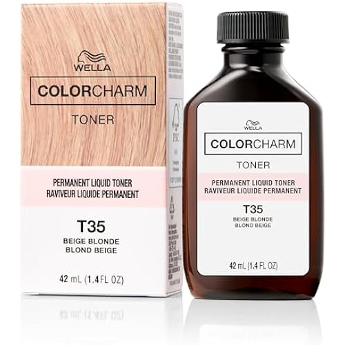 COLORCHARM Permanent Liquid Hair Toners | Neutralize Brass
