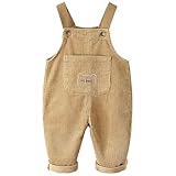 ★ Match - Vous pouvez porter ce pantalon à bretelles en velours côtelé avec des pulls, des sweatshirts, des sweatshirts, des chemisiers, des vestes, des t-shirts, des débardeurs avec des bottes / chaussures de sport pour un look décontracté, votre bébé recevra beaucoup de compliments à ce sujet.