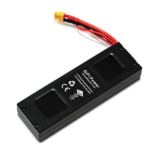 MaximalPower Replacement Drone Battery 7.4V 3600mah for MJX Bugs 3 Force1 F100 | Adds Extra Minutes to Your RC Drone Flight Time (1 Pack Battery)