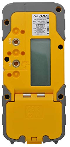 Spectra Precision Hl700 Digital Readout Receiver For Basic & Advanced Performance, Huge 5 In (12.7 Cm) Reception Height, Front & Rear Lcd Displays, Waterproof #TOP1