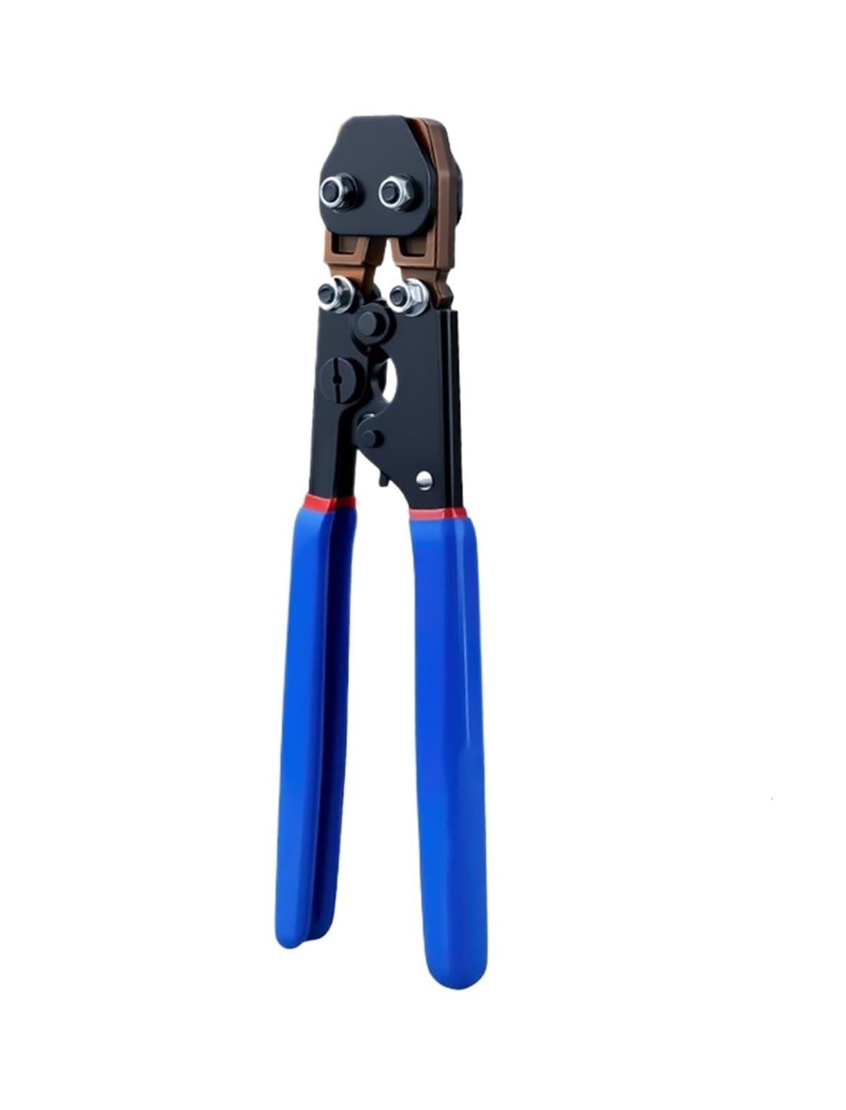 Alicates for abrazaderas de manguera con trinquete de alta resistencia | Herramienta de acero inoxidable for trabajos de fijación de tuberías y desmontaje de abrazaderas.