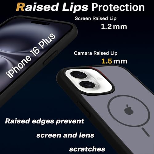 Image of AIBEX Back Cover for Samsung Galaxy S24 Ultra 5G MagSafe Compatible | Slim Case with Wireless Charging Support | Anti-Scratch, Anti-Fingerprint & Lightweight Military-Grade Protective Cover - Black