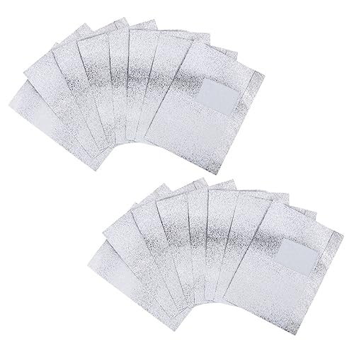 Didiseaon 100pcs Nail Foil Sheets Gel Polish Remover Kit Nail Polish Remover Wraps for Manicure Pedicure Nail