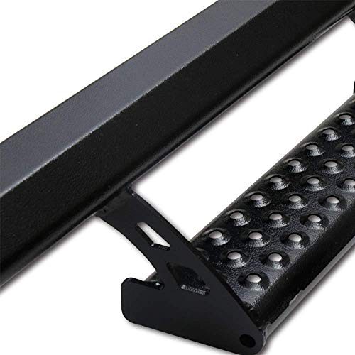 Estribos para Jeep Wrangler JK 2007-2018, acero negro miniatura 5