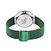 Imagen de BERING 14639-Charity Reloj solar para hombre con caja de acero inoxidable plateado de 39 mm y esfera verde