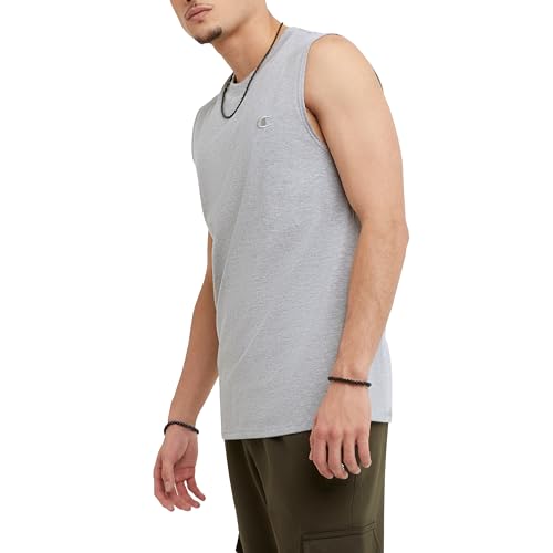 champion men39s muscle tank classic graphic muscle tee sleeveless t-shirt for men reg or big amp tall