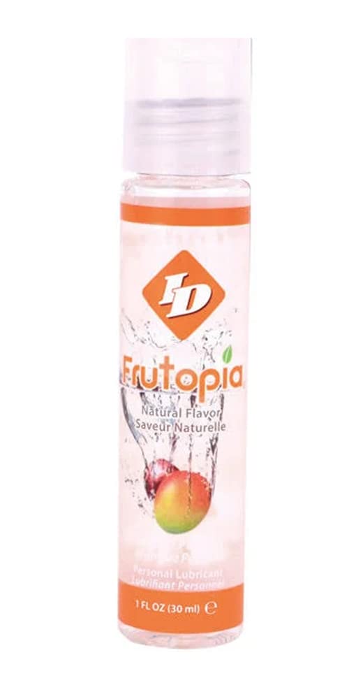 ID Frutopia Strawberry,Raspberry,Watermelon, Cherry, Mango Passion Flavored Lubricant 1 Ounce (Mango Passion)