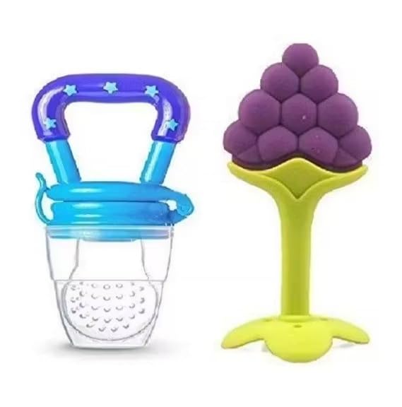 Fruit Feeder and Silicone teether Pack of 2-image-25