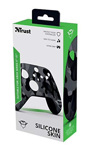 GXT 749K Silicone Custodie Cover Pelle Antiscivolo per Xbox Controller, Xbox Series X, Xbox Series S, Xbox One (X) - Nero - Controller - Immagine 6