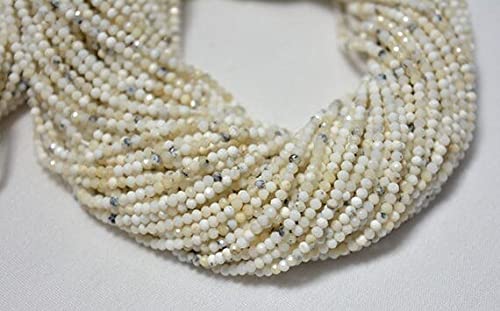 Gemme pour bijoux en opale dendritique facettée de haute précision pour joaillerie