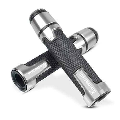 Guidon Moto 22mm anti-vibrations avec poignées pour Hypermotard 939