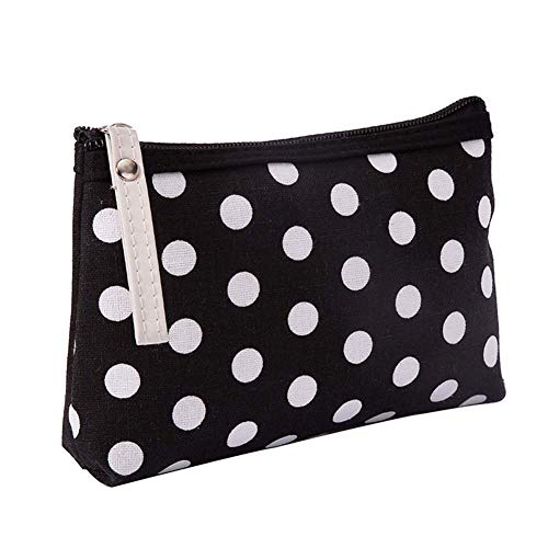 Preisvergleich Produktbild AWJ Stoff Reißverschluss Geldbörse Multifunktions-Leinwand Karte Paket Schlüsseltasche Handy-Tasche Waschbeutel Make-up Aufbewahrungstasche
