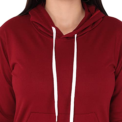 Image of JUNEBERRY Women's Cotton Hooded Sweatshirt
