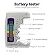 Kytpyi Batterietester, Batterie Testgerät, Digitaler Batterieprüfer mit LCD Display ohne Laden, Kleines Haushalts Batterieprüfgerät für 1.5V Batterie((AA AAA C D N Knopfbatterie), 9V Batterie, 6F22