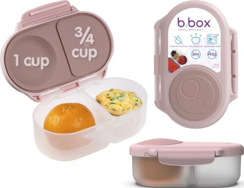 Image of b.box Snack Box, Snack Containers for Kids, Kids Lunch Box, Toddler Snacks