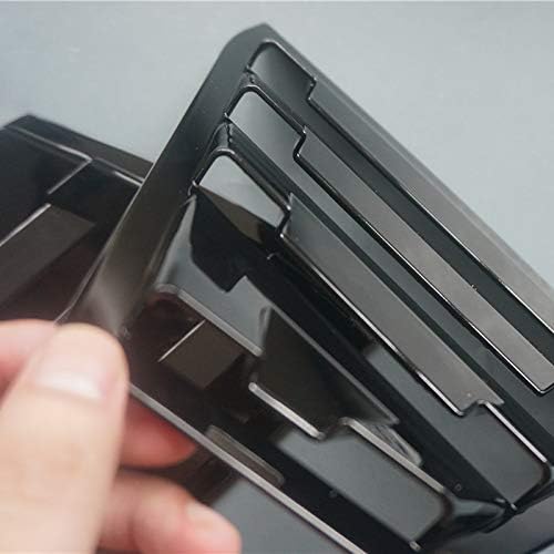 Miniatura 11 de 2 rejillas deportivas para ventana de un cuarto para Nissan Sentra 2020 2021 2022 2023 2024 2025 (impresión de fibra de carbono) Impresión de fibra