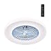 Ventilador de techo - Plafón Sin Aspas Visibles LED, Blanco, Memoria encendido, Ponele, W-V000060