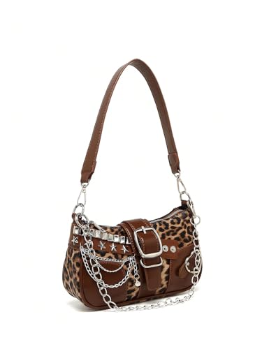 Image of Verdusa Women's Y2k Purse Star Embroidery Cute Shoulder Bag Y2k Accessories