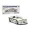 1:64 Diecast Model Car Compatible with Nissan Skyline GT-R (R34) Tamiya X Kaido House “The Grasshopper” V1 White Limited Edition by Kaido House x Mini GT KHMG167