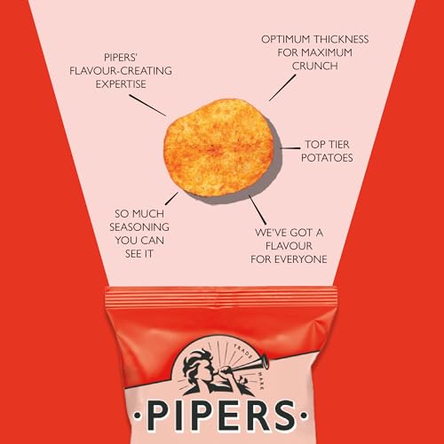 Pipers Crisps Custom 24x40g Pack Selection | Choose any 3 Flavours, Receive 8 Bags of Each Choice | 24 Bags Total - Image 3