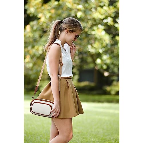 BOSTANTEN Crossbody Bags for Women Vegan Leather Purses Quilted Shoulder Handbags with Adjustable Shoulder Strap2