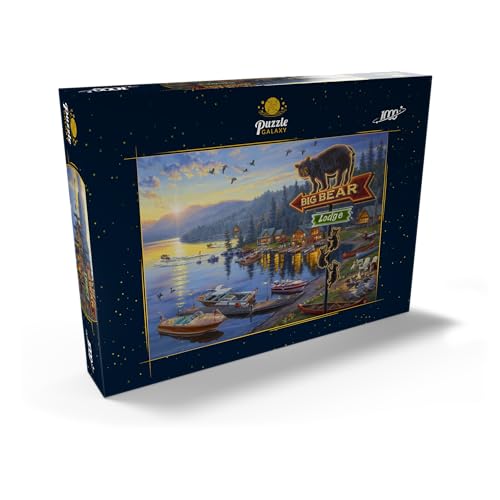 MyPuzzle Adventures In The Big Bear Lodge - Premium 1000 Pieces Puzzle - MyPuzzle special collection from Puzzle Galaxy - Image 2