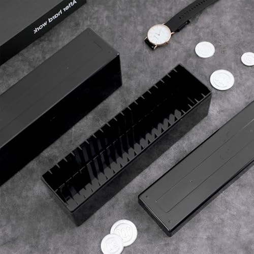 Caja plástica para almacenamiento de monedas x6 miniatura 3