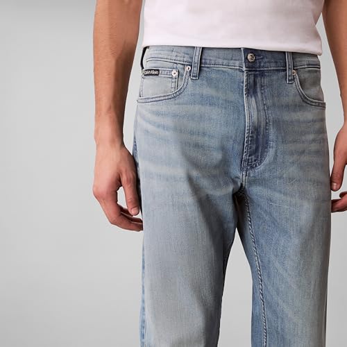 Image of Calvin Klein Men's Straight High Stretch Jeans