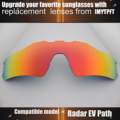 Objectifs Radar EV Path d'exception compatibles verres rouge noir en taille unique - 2