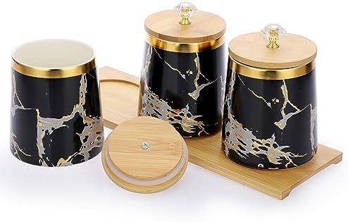 Set De 3 Boîtes à Thé, Café Et Sucre En Acier Vert Lovello | Maisons du Monde