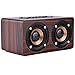 Produktbild Veemoo Kabellos Bluetooth Lautsprecher Holz 8 Stunden Spielzeit 10W Tragbar Stereo Redner mit Mic Unterstützung TF-Karte Handsfree AUX für iPhone iPod iPad Samsung LG HTC Laptop PC
