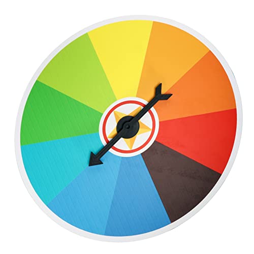 ERINGOGO Game Wheel Turntable Toy Prize Wheel Boys and Girls Educational Toy Party Supplies