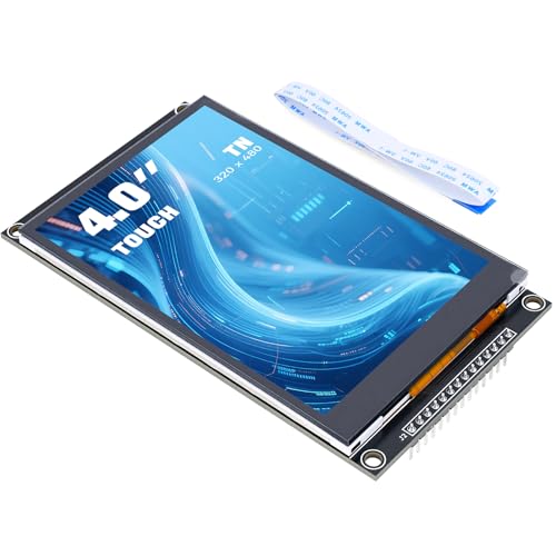 Image of 1PCS LCD Display 4.0 Inch 320x480 TN Capacitive Touch Screen Esp32 Display Module SPI Serial ST7796S Driver for Ar duino R3 /Mega2560 (Black)